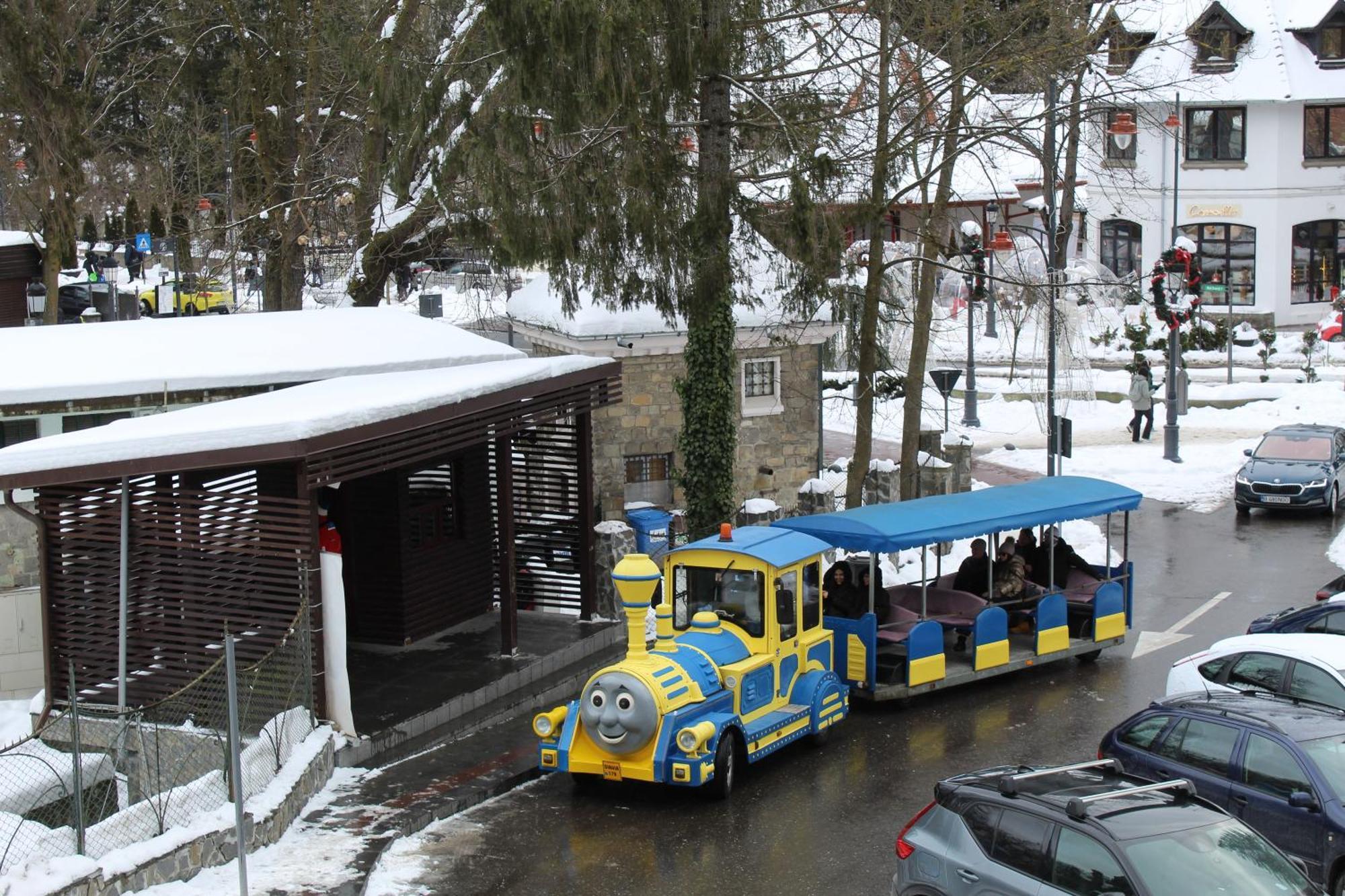 Ferienwohnung Central Park View Sinaia Exterior foto