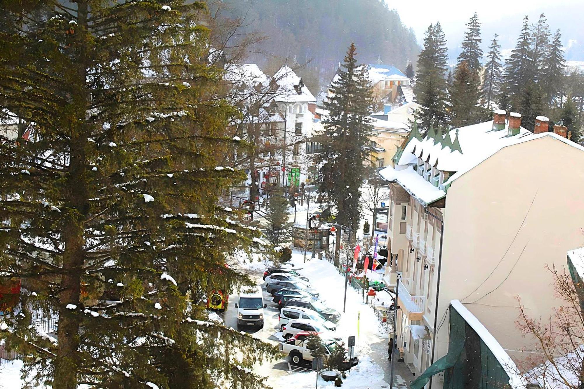 Ferienwohnung Central Park View Sinaia Exterior foto